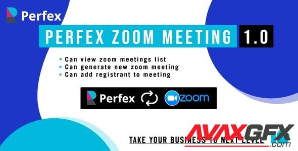 CodeCanyon - Perfex Zoom Meeting Module v1.0 - 27664874