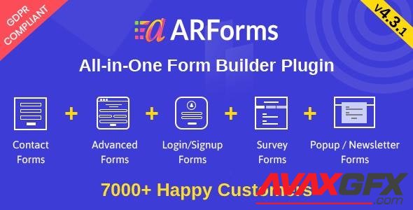 CodeCanyon - ARForms v4.3.1 - Wordpress Form Builder Plugin - 6023165 - NULLED