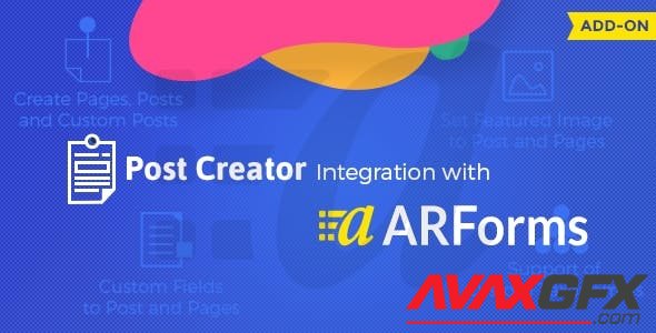 CodeCanyon - Post Creator for ARForms v1.5 - 21444606