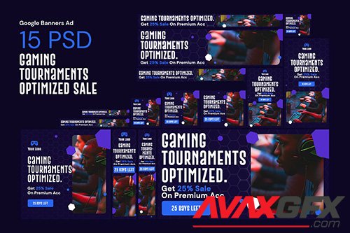 eSport & Game Services Banners Ad