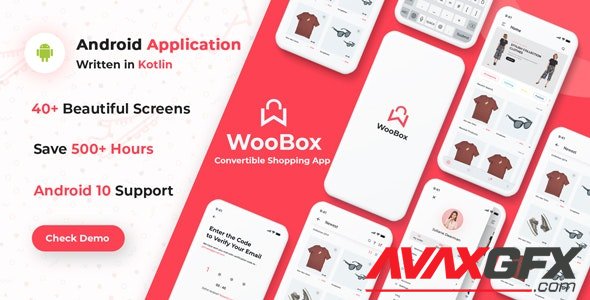 CodeCanyon - WooBox v15.0 - WooCommerce Android App E-commerce Full Mobile App + kotlin - 25092266