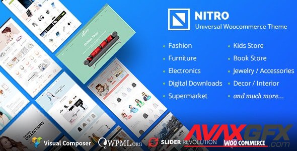 ThemeForest - Nitro v1.7.8 - Universal WooCommerce Theme from ecommerce experts - 15761106 - NULLED