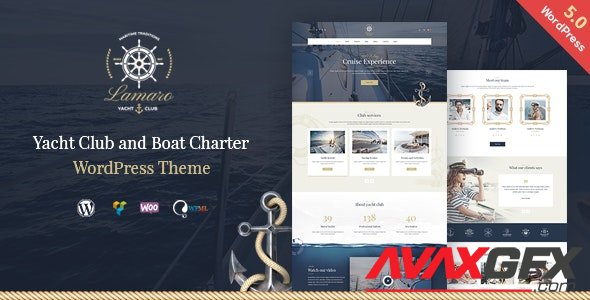 ThemeForest - Lamaro v1.2.3 - Yacht Club and Rental Boat Service WordPress Theme - 23080232