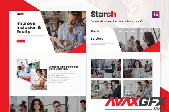 ThemeForest - Starch v1.0.0 - Business Elementor Template Kit - 29564049