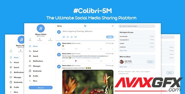 CodeCanyon - ColibriSM v1.0.7 - The Ultimate PHP Modern Social Media Sharing Platform - 26612898 - NULLED