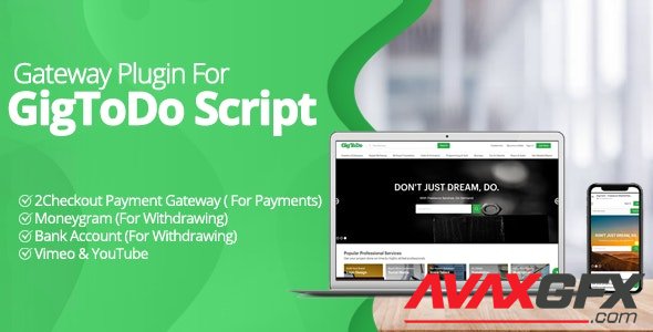 CodeCanyon - Gateway Plugin For GigToDo Script v1.1 - 25229485