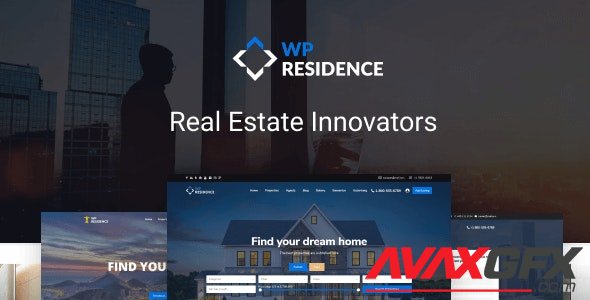 ThemeForest - WP Residence v3.5.0 - Residence Real Estate WordPress Theme - 7896392 - NULLED