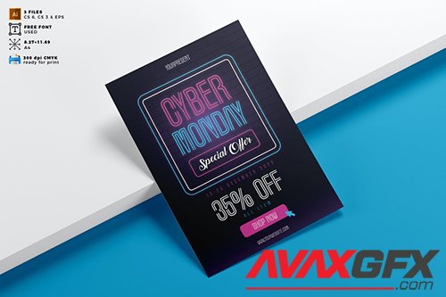 Cyber Monday Flyer Template Vol. 02