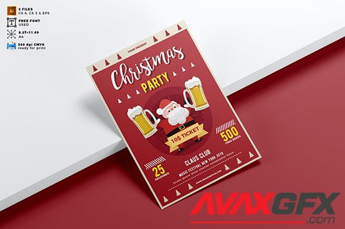 Christmas Flyer Template Vol. 01