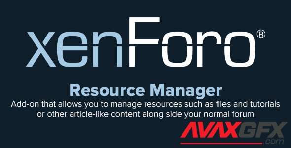 XenForo Resource Manager v2.2.1 - XenForo 2.x Add-On