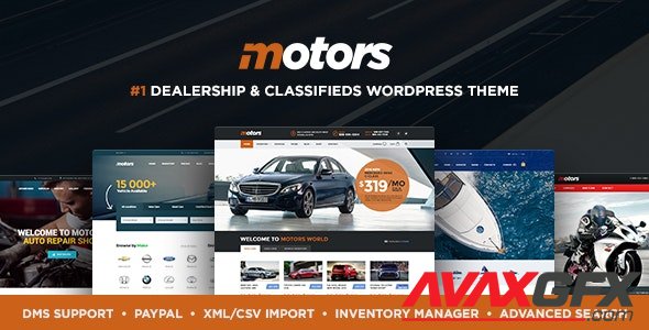 ThemeForest - Motors v4.9.4 - Car Dealer, Rental & Classifieds WordPress theme - 13987211 - NULLED