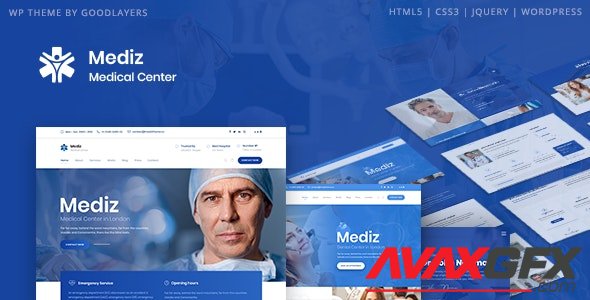 ThemeForest - Mediz v2.0.3 - Medical WordPress - 25323227