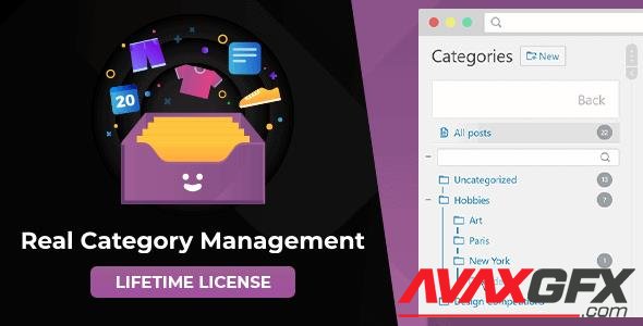 CodeCanyon - WordPress Real Category Management v3.4.5 - Content Management in Category Folders with WooCommerce Support - 13580393 - NULLED