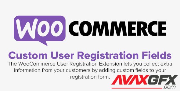 WooCommerce - Custom User Registration Fields for WooCommerce v1.6.3