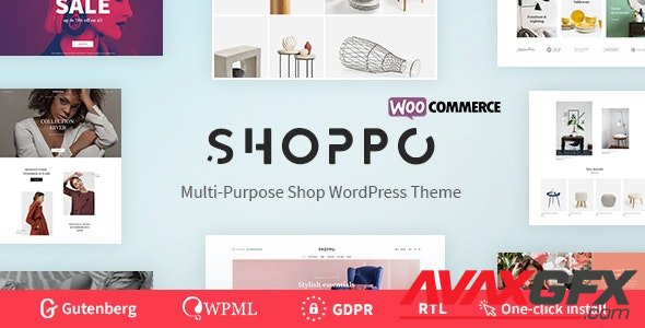 ThemeForest - Shoppo v1.0.4 - Multipurpose WooCommerce Shop Theme - 22968129