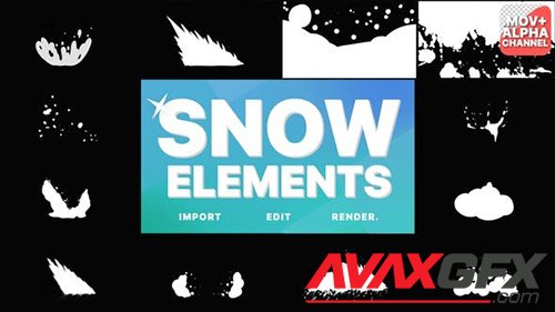 Snowy Elements | Motion Graphics 29621312