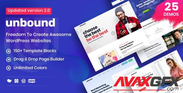 ThemeForest - Unbound v2.1.3 - Business Agency Multipurpose Theme - 22070603