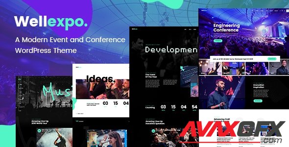 ThemeForest - WellExpo v1.5 - Event & Conference Theme - 22335758 - NULLED