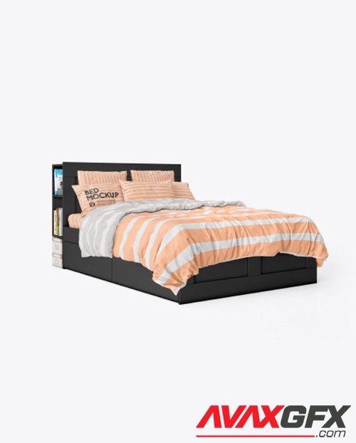 Double Bed Mockup 56027
