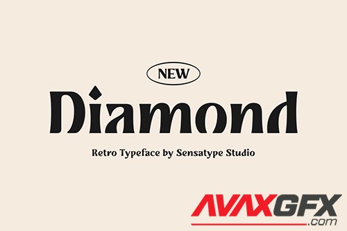 Diamond - Retro Typeface