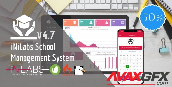 CodeCanyon - Inilabs School Express v4.6 - School Management System - 11630340 - NULLED