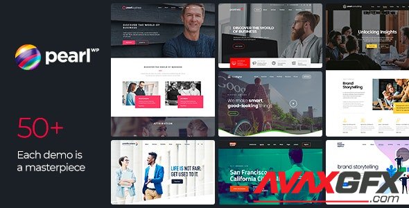 ThemeForest - Pearl v3.2.6 - Corporate Business WordPress Theme - 20432158 - NULLED