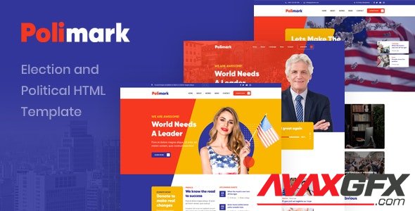 ThemeForest - Polimark v1.0 - Election and Political HTML Template - 29653730