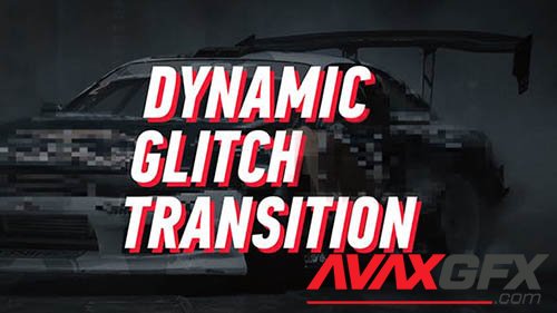 Dynamic Glitch - Lines Transition 19303394