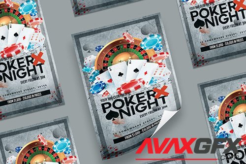 Poker Night Flyer