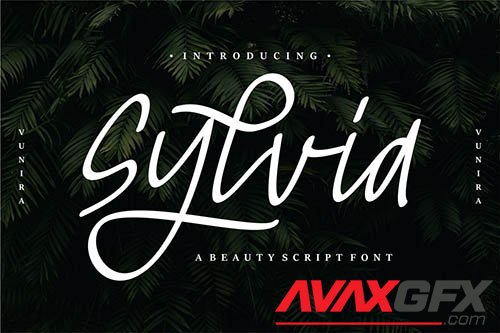 Sylvia | Beauty Script Font