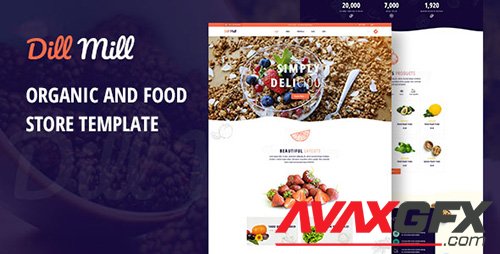 Dillmill - Organic and Food Store Template