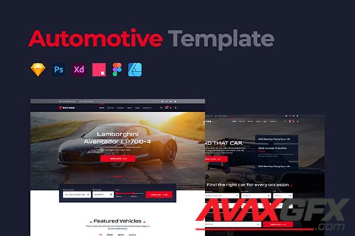 Car Rental Website Template