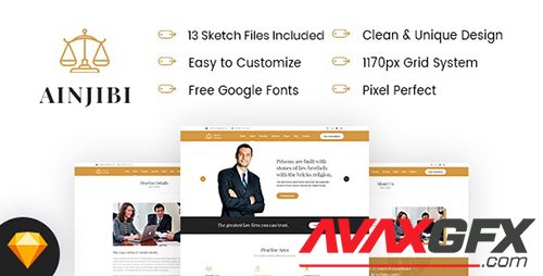 Ainjibi – Attorney and Lawyer Template