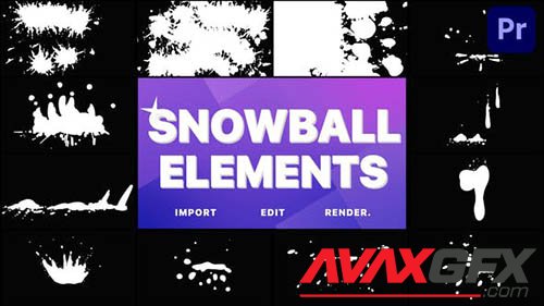 Snowball Elements | Premiere Pro MOGRT 29648324