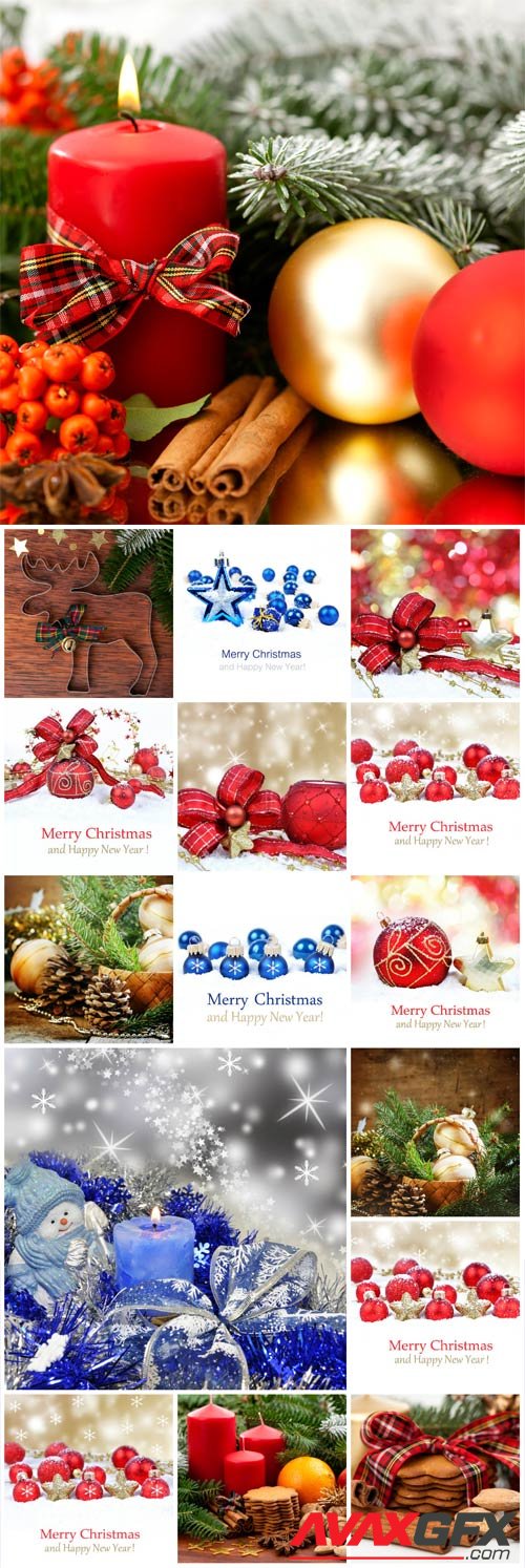 New Year and Christmas stock photos №29