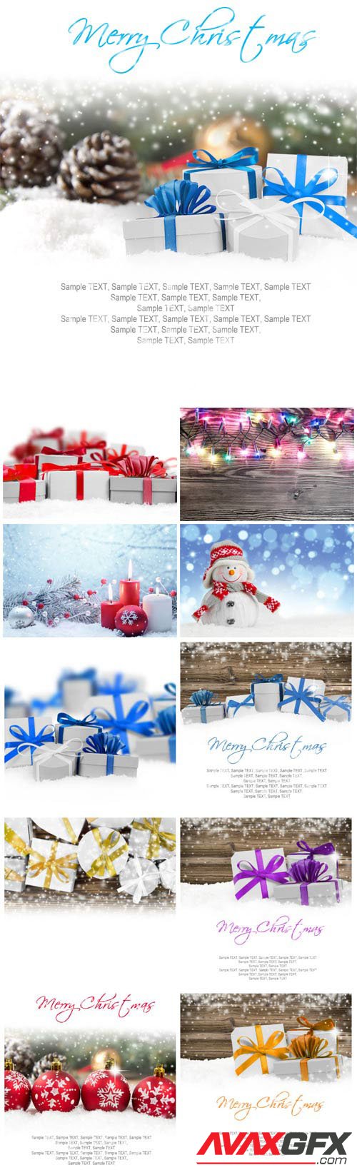 New Year and Christmas stock photos №18