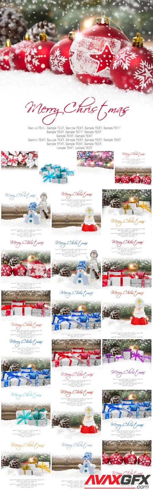 New Year and Christmas stock photos №15