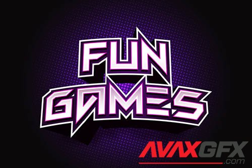 Fun Games - Futuristic Display Font