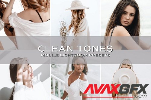 CreativeMarket - 5 Clean Tones Lightroom Presets 5701167