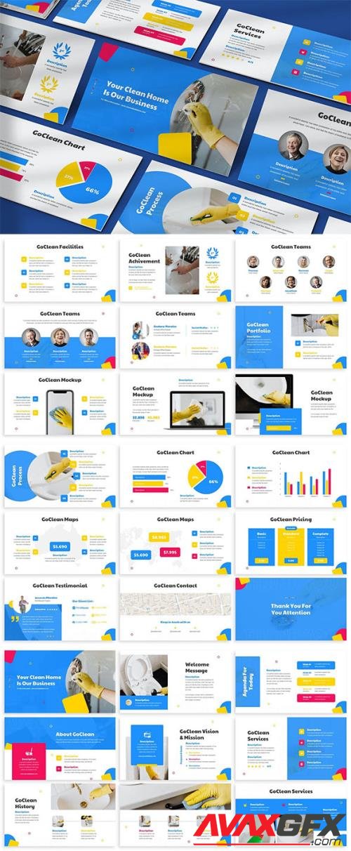 Goclean - Caretaker Powerpoint Template