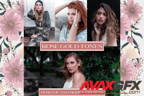 10 Lightroom Presets Rose Gold