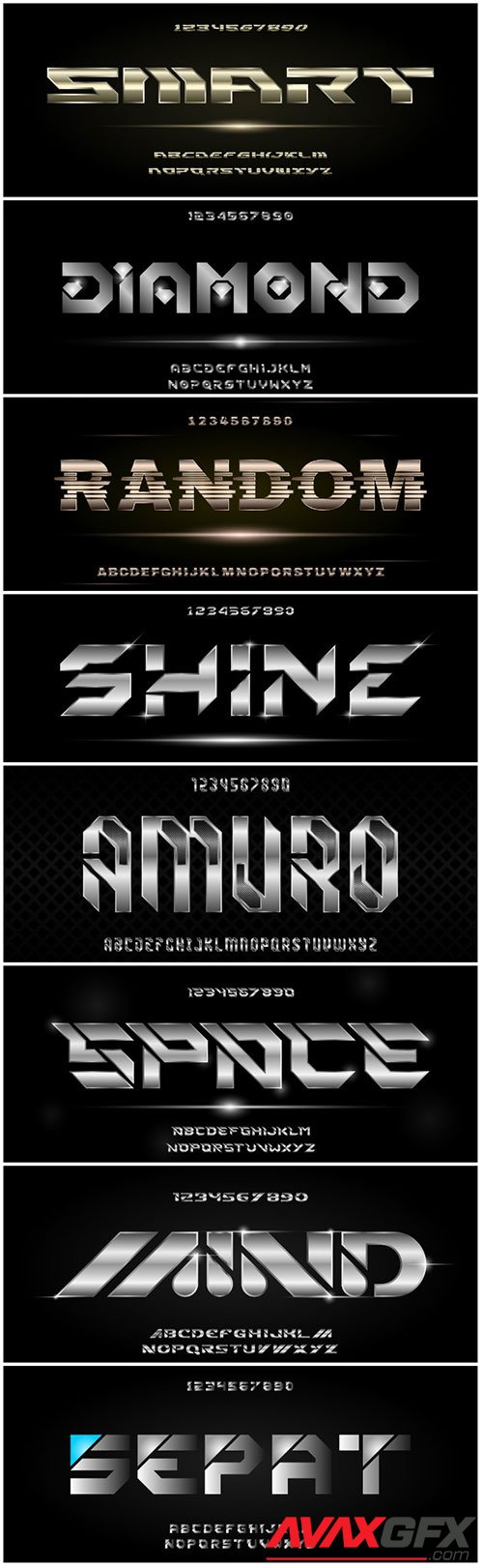 3d editable text style effect vector vol 130