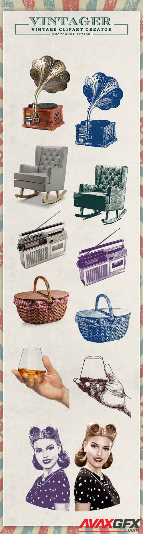 GraphicRiver - Retro Clipart Creator 29368364