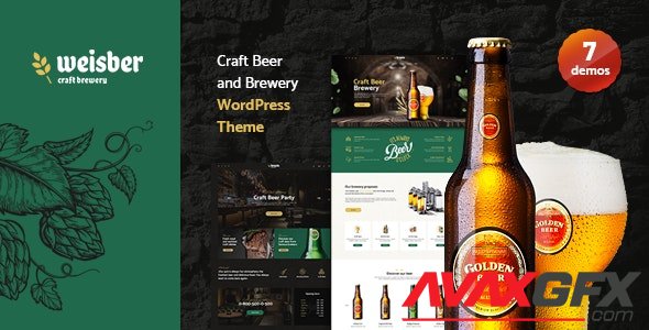 ThemeForest - Weisber v1.1.6 - Craft Beer & Brewery WordPress Theme - 23694122