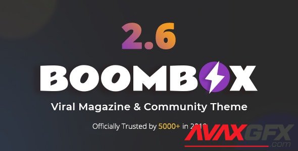 ThemeForest - BoomBox v2.7.1 - Viral Magazine WordPress Theme - 16596434 - NULLED