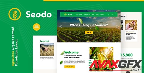 ThemeForest - Seodo v1.0.0 - Agriculture Farming Foundation WordPress Theme - 29186277