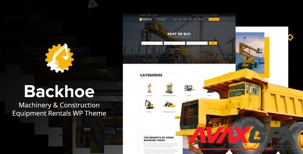 ThemeForest - Backhoe v2.0 - Heavy Equipment Rentals WordPress Theme - 24748831