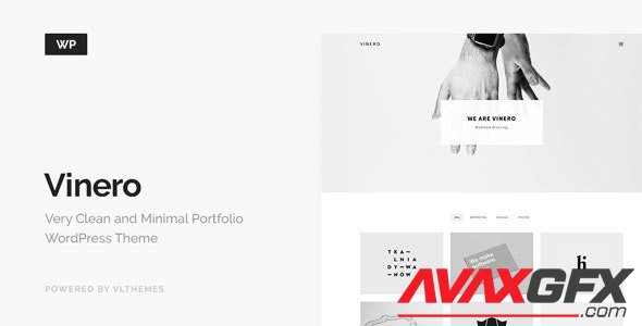 ThemeForest - Vinero v3.1.1 - Very Clean and Minimal Portfolio WordPress Theme - 16796397