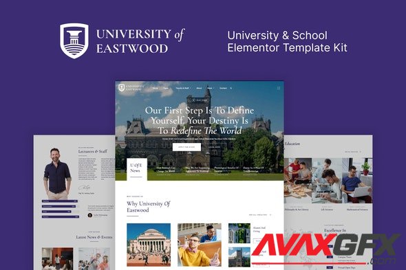 ThemeForest - Eastwood v1.0.0 - University & School Elementor Template Kit - 29797945