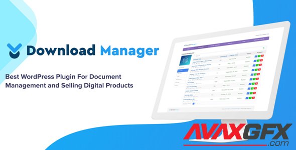 WordPress Download Manager Pro v5.3.3 - NULLED + Add-Ons